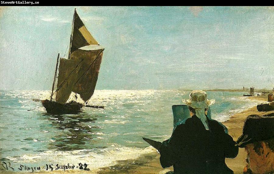 Peter Severin Kroyer kunstnere pa skagen sonderstrand